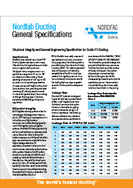 Nordfab Ducting General Specifications