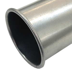 Nordfab Quick-Fit® rolled end on duct